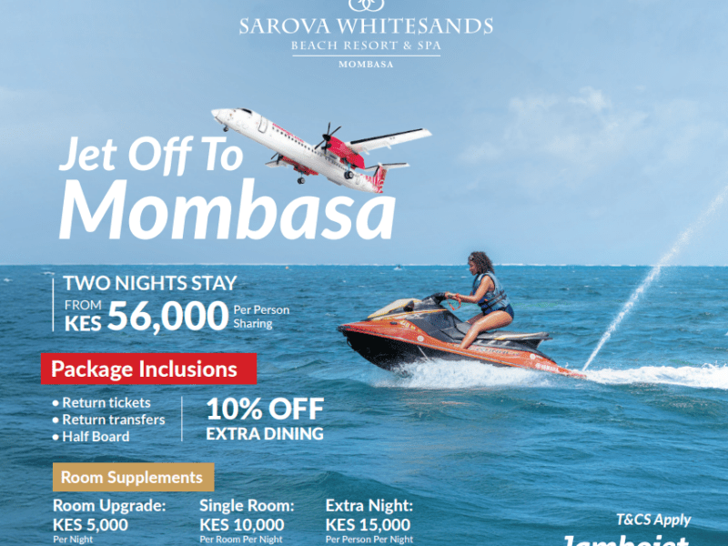 Sarova Whitesands Flying Package