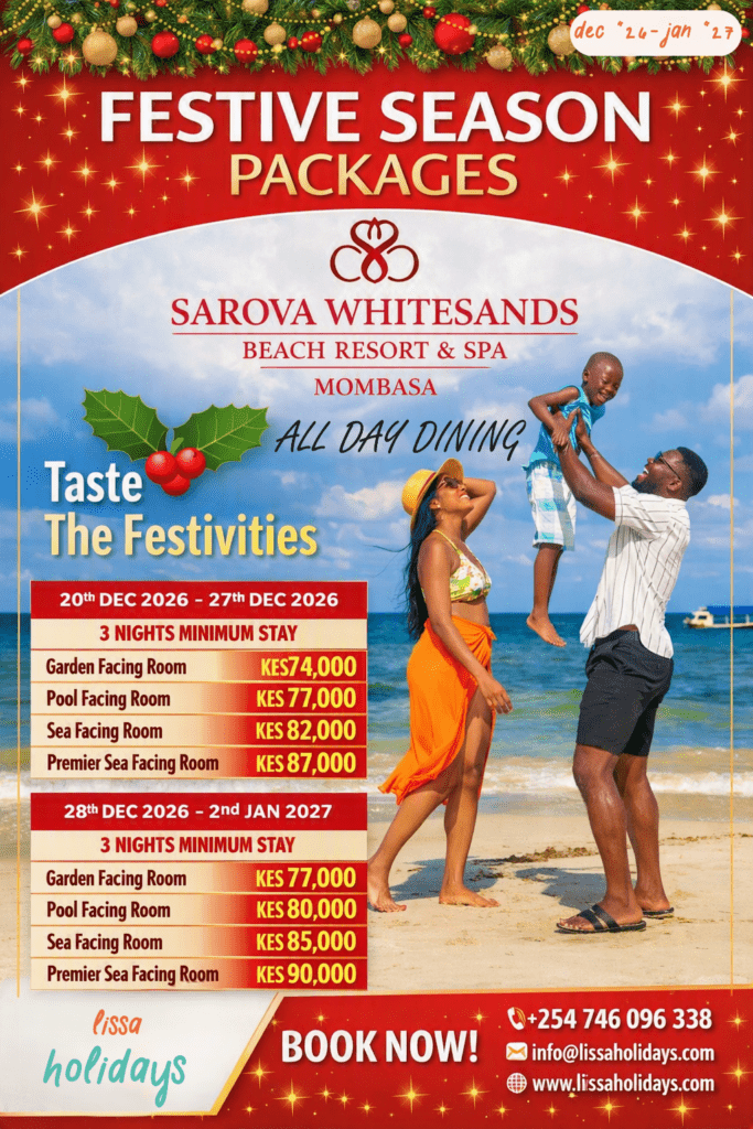 Sarova Whitesands Beach Resort & Spa – Festive Season 2026-27 1
