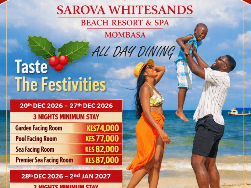 Sarova Whitesands Beach Resort & Spa – Festive Season 2026-27